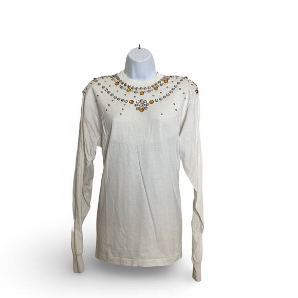 Long Sleeve Beaded Top - Picture 1 of 7